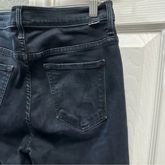 Mother The Insider Crop Step Fray Jeans Size 27 - Picture 6 of 11